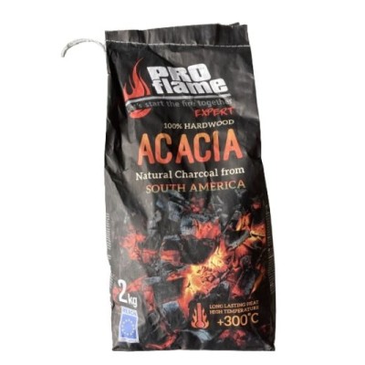 Charcoal Acacia PROflame EXPERT, 2 kg